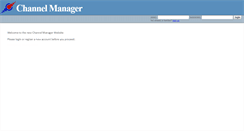 Desktop Screenshot of channelmanager.net